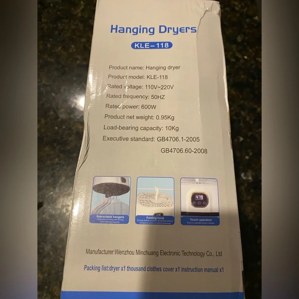 Portable clothes dryer - new in box